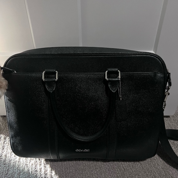 Coach briefcase in black!! - Picture 3 of 5